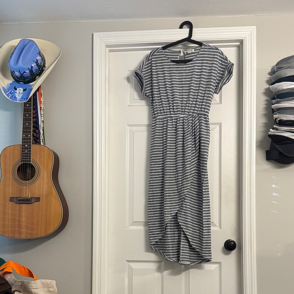 Boutique Stripped Cotton Dress